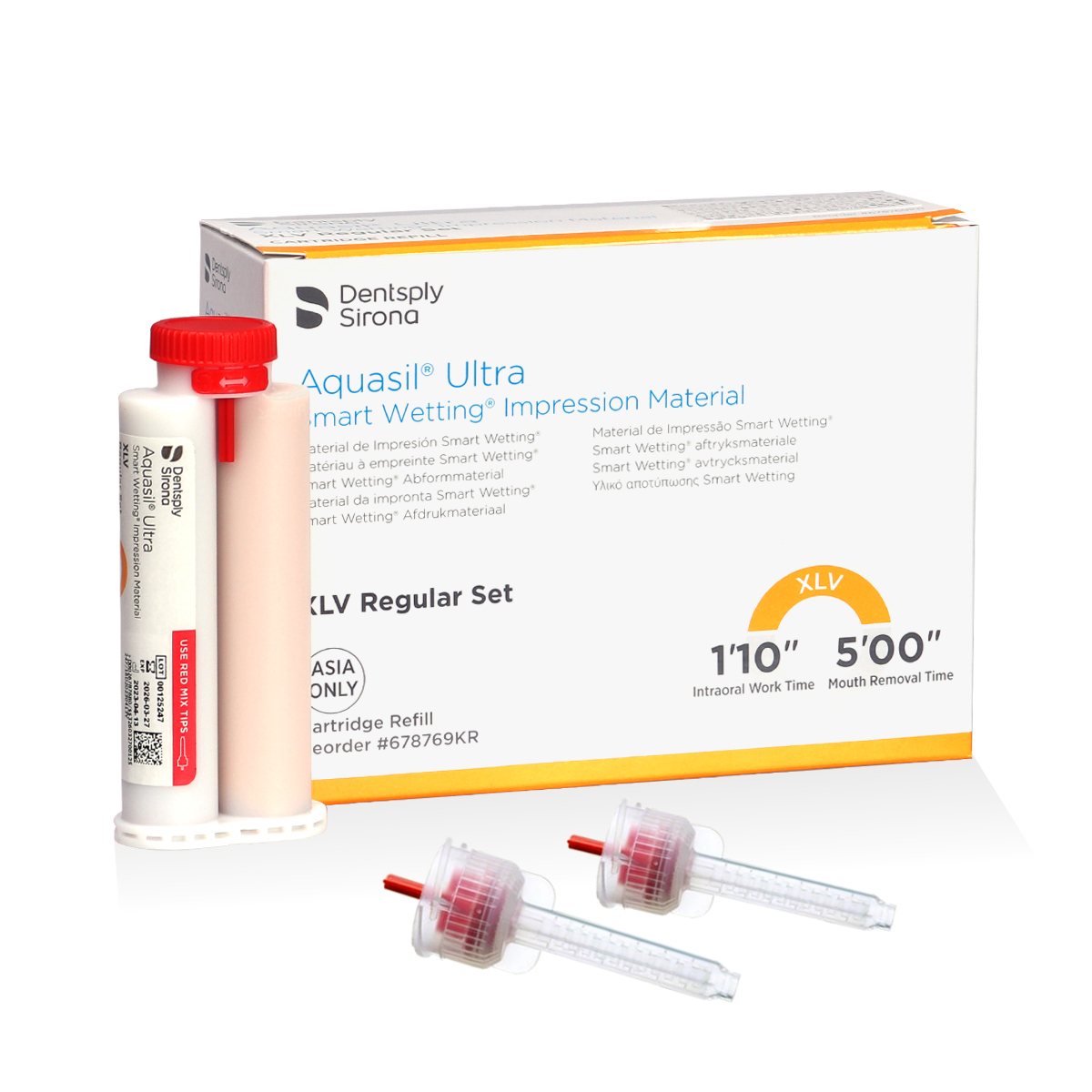 Dentsply Aquasil Ultra (추가믹싱팁 1봉 증정) [EXP:2026-03-27]